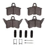 R1 88-90 Chrysler Dynasty Rear Optimum OE Pads & Hardware Kit