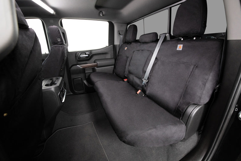 Covercraft 17-24 Dodge Ram Carhartt Super Dux SeatSaver Custom Front Row Seat Covers - Black