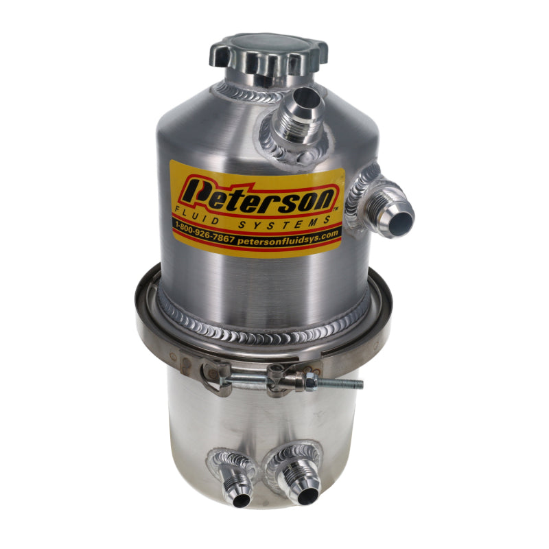 Peterson Fluid Systems Oil Tank 1.5 Gallon Single In Male