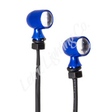 Load image into Gallery viewer, Letric Lighting 12mm Mini Red Turn Signal LED- Blue Anodized