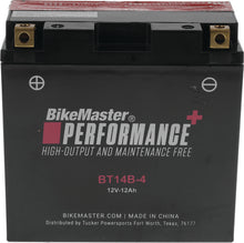 Load image into Gallery viewer, BikeMaster BT14B-4 Battery FA