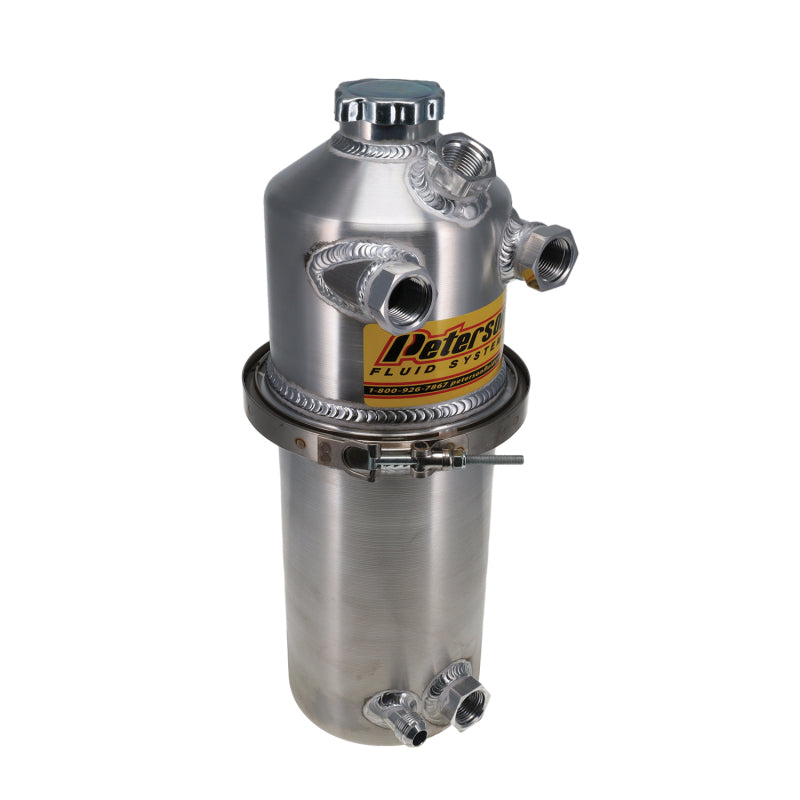 Peterson Fluid Systems Oil Tank 2 Gallon Dual In Female