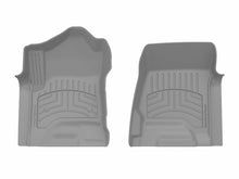 Load image into Gallery viewer, WeatherTech 15-19 Chevrolet Silverado 1st Row Front FloorLiner HP - Grey