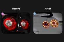 Load image into Gallery viewer, Nissan R35 GTR Red Valenti Style LED Tail Lights (2009 - 2017)