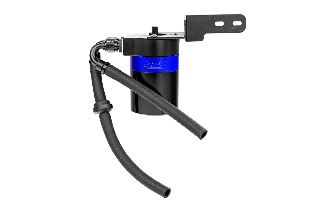 HPS Performance 860-002BL Plug and play oil catch can kit