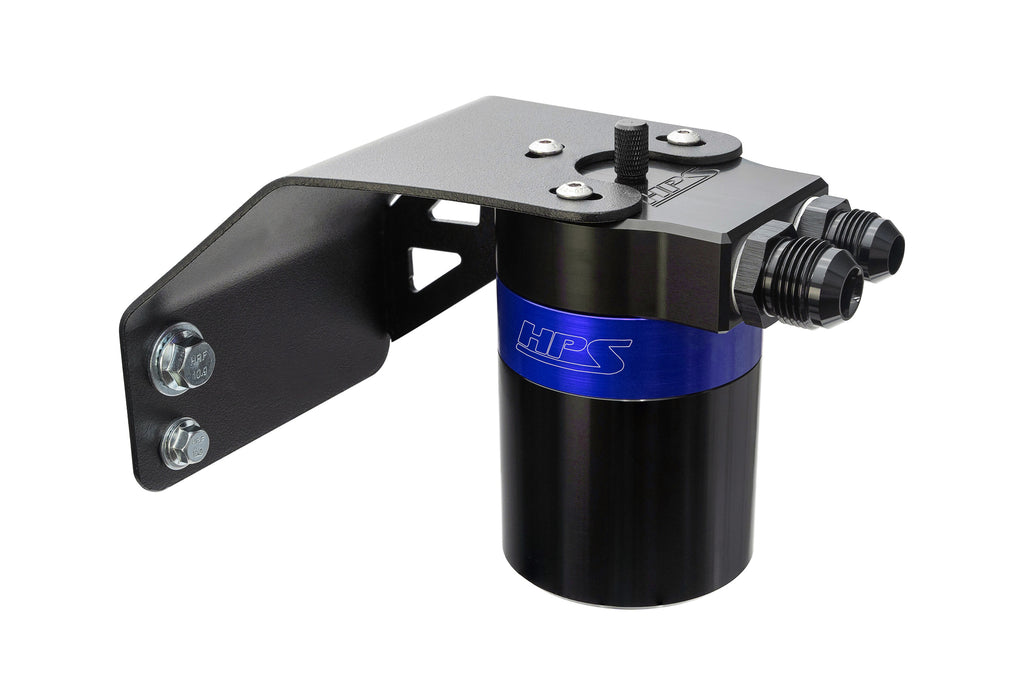 HPS Performance 860-004BL Plug and play oil catch can kit