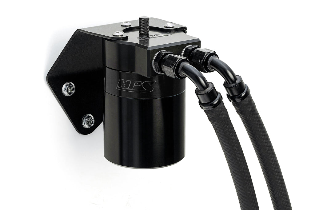 HPS Performance 860-006WB Plug and play oil catch can kit