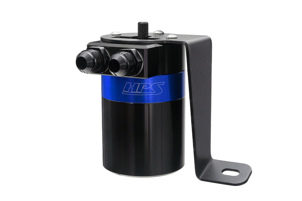 HPS Performance 860-008BL Plug and play oil catch can kit