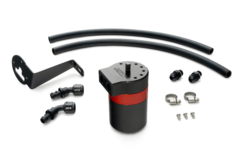 HPS Performance 860-008 Plug and play oil catch can kit
