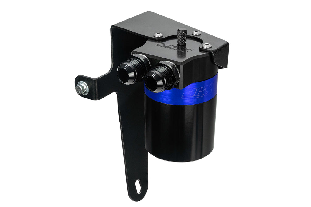 HPS Performance 860-009BL Plug and play oil catch can kit