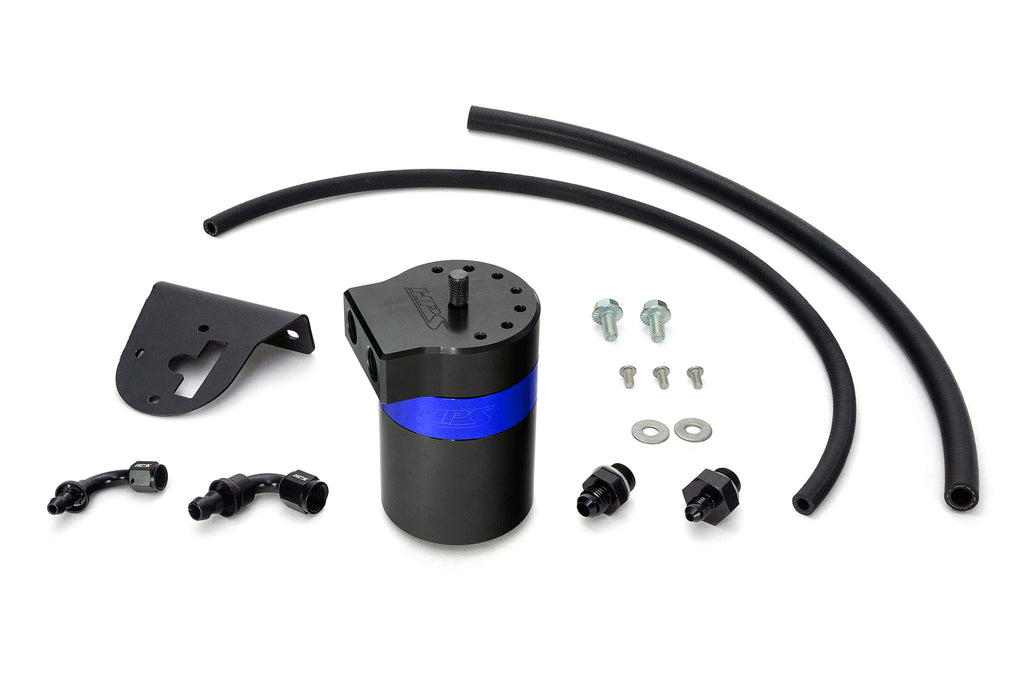 HPS Performance 860-010BL Plug and play oil catch can kit
