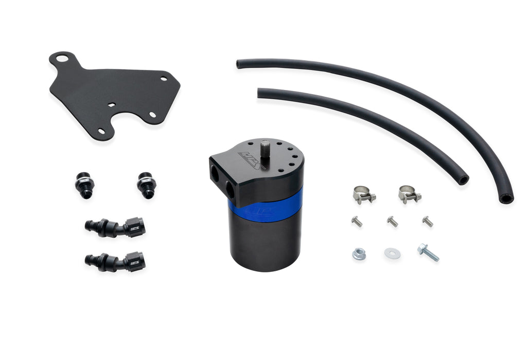 HPS Performance 860-011BL Plug and play oil catch can kit