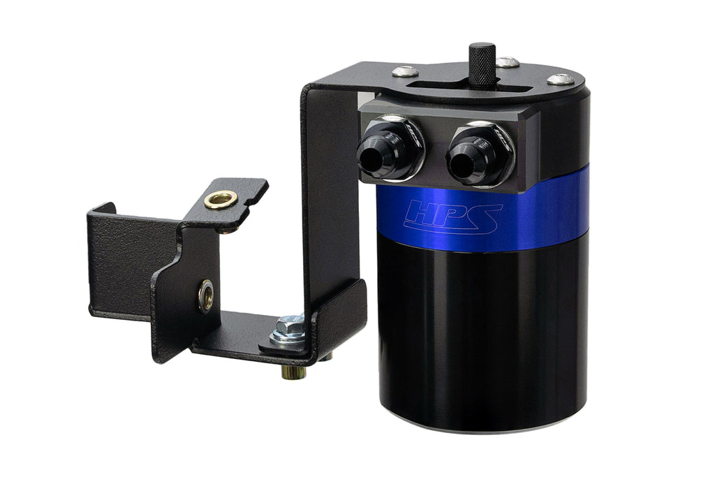 HPS Performance 860-012BL Plug and play oil catch can kit
