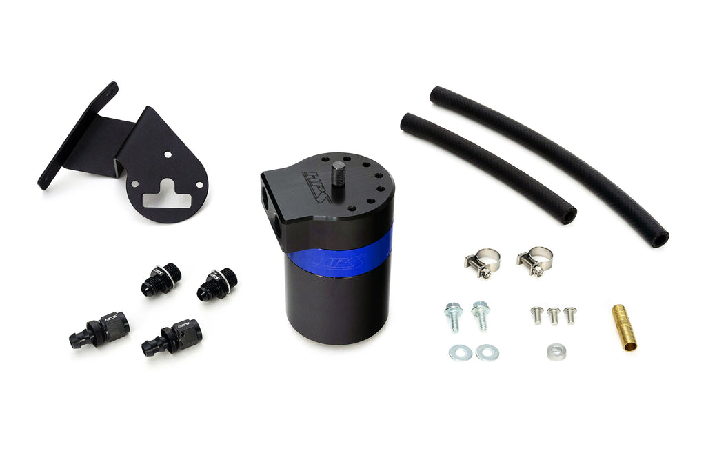 HPS Performance 860-013BL Plug and play oil catch can kit