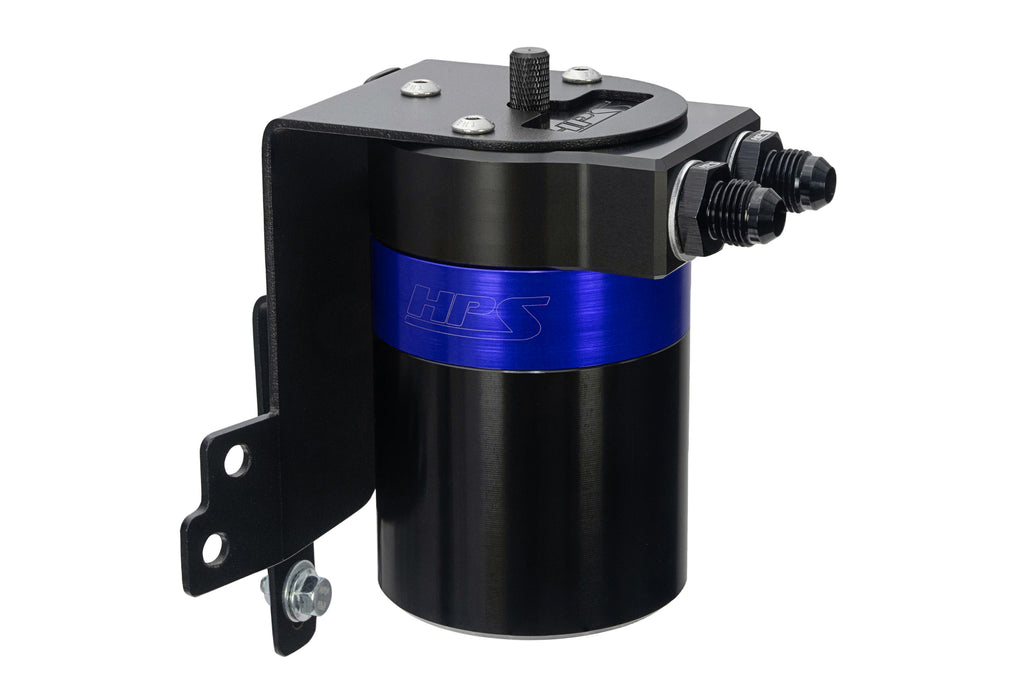 HPS Performance 860-014BL Plug and play oil catch can kit