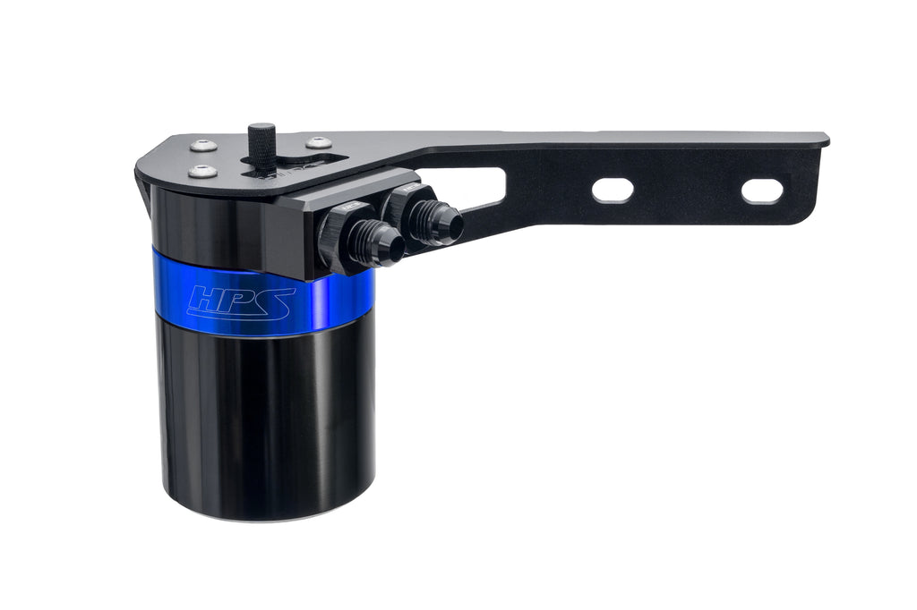 HPS Performance 860-015BL Plug and play oil catch can kit