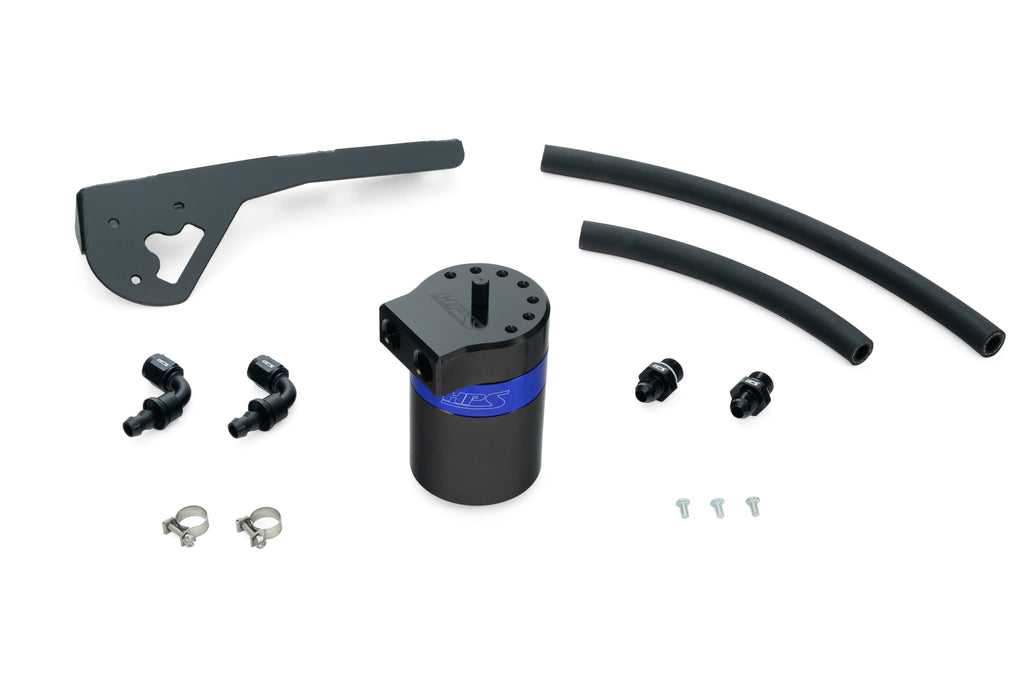 HPS Performance 860-015BL Plug and play oil catch can kit
