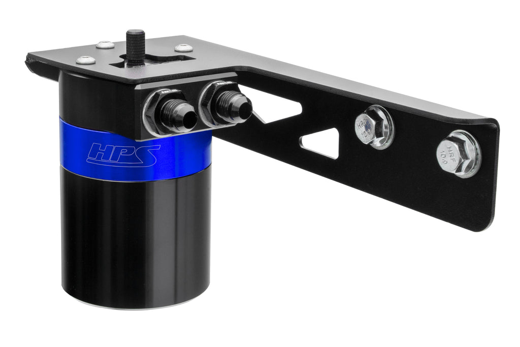 HPS Performance 860-018BL Plug and play oil catch can kit