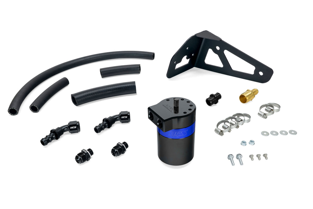 HPS Performance 860-023BL Plug and play oil catch can kit