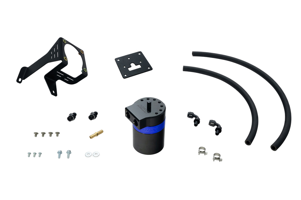 HPS Performance 860-027BL Plug and play oil catch can kit
