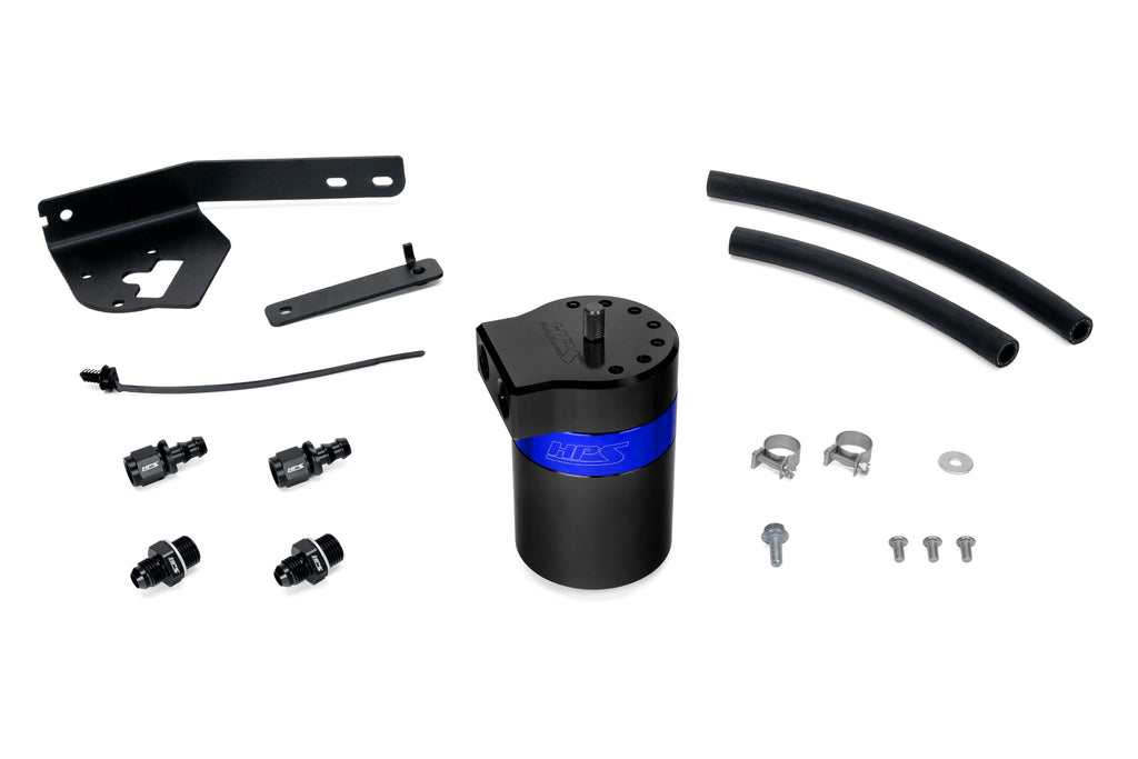 HPS Performance 860-031BL Plug and play oil catch can kit