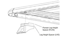 Load image into Gallery viewer, Rhino-Rack Pioneer Leg Height Spacer - Pair