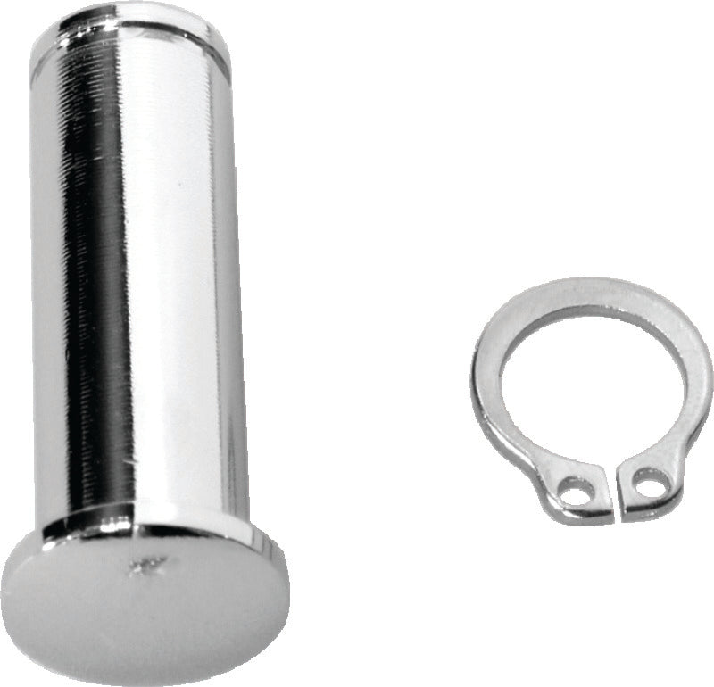 Bikers Choice 08-Up FLH FLT Chrome Clutch Pivot Pin & Clip Replaces H-D 38738-08