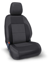 Load image into Gallery viewer, PRP 2016+ Toyota Tacoma Front Seat Covers (Pair) - Black/Grey