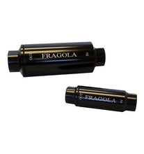 Load image into Gallery viewer, Fragola Fuel Filter -10AN In/Out 10 Micron Black