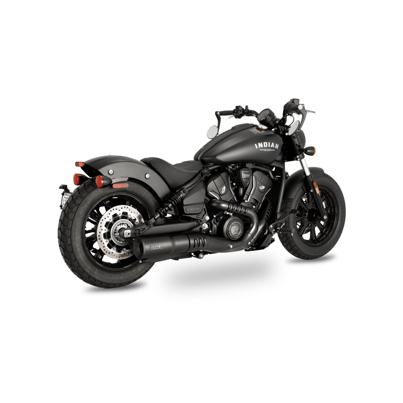 Vance & Hines 2025 Indian Scout HO Slipons Black Slip-On Exhaust