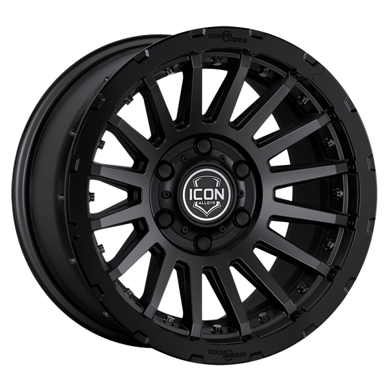 Icon Alloys Recon Pro Satin Black - 18 X 9 - 8 X 170- 6MM 65.25n BS