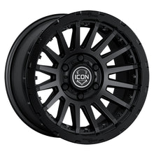 Load image into Gallery viewer, Icon Alloys Recon Pro Satin Black - 18 X 9 - 8 X 170- 6MM 65.25n BS