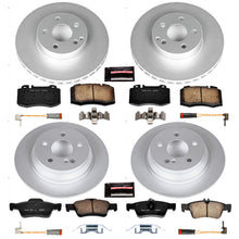 Load image into Gallery viewer, Power Stop 2006 Mercedes-Benz E350 Front and Rear Z23 Coated Brake Kit