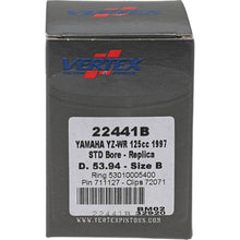 Load image into Gallery viewer, Vertex Piston 1997 Yamaha YZ 125 125cc Cast Replica Piston Kit