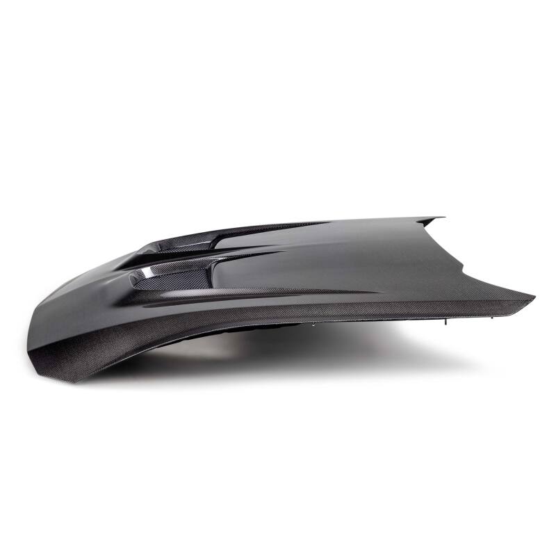 Anderson Composites 2024 Ford Mustang Type-GTD Double Sided Carbon Fiber Hood