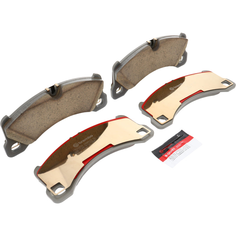 Brembo 10-18 Porsche Cayenne (92A) Xtra Ceramic Brake Pad - Front