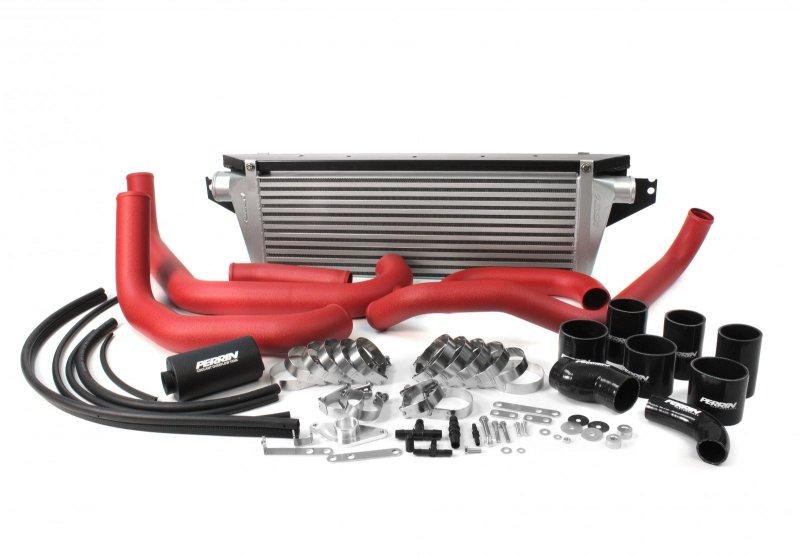 Perrin 02-07 WRX/STi FMIC Black Boost Tubes w/ Black Silicone