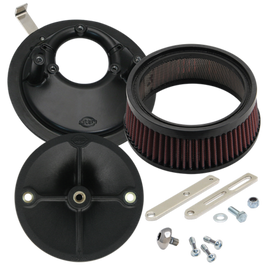 S&S Cycle 36-92 BT/57-90 Sportster Models w/ Super E/G Carbs Universal Stealth Air Cleaner Kit