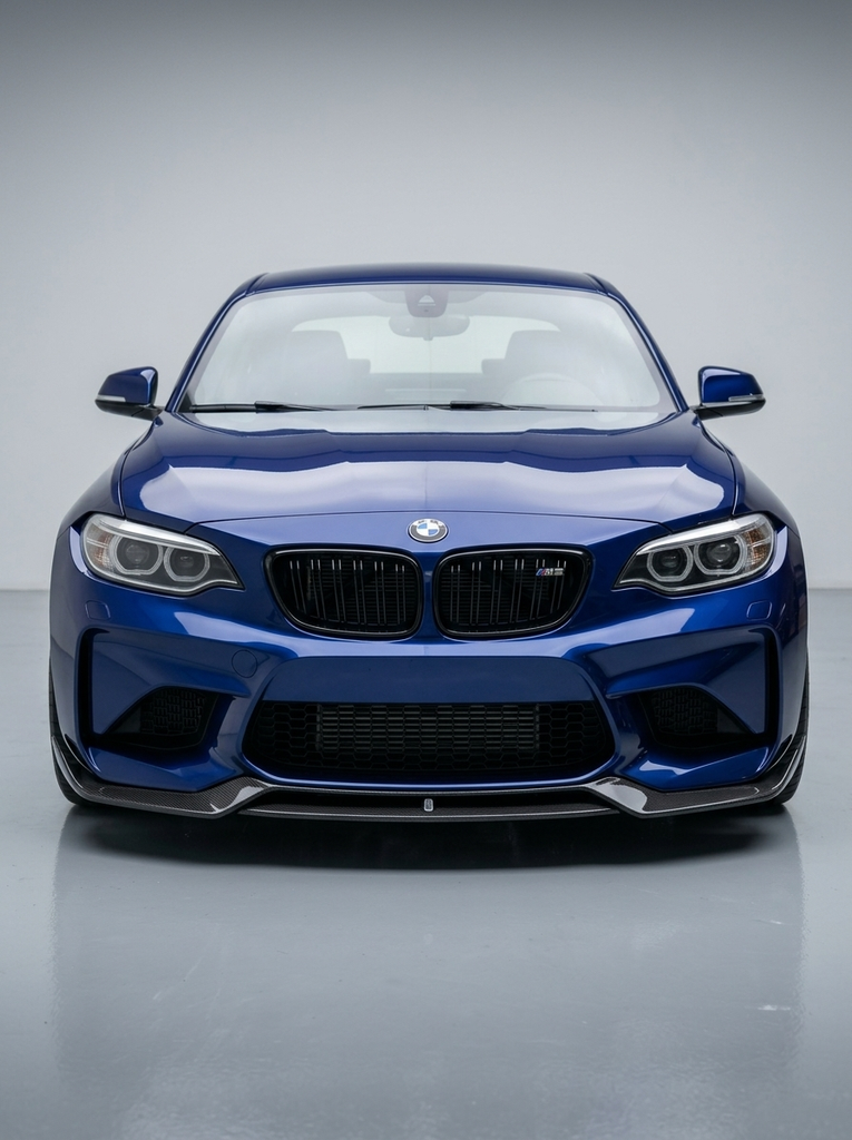 BMW 2 Series F87 M2/M2C K2 Carbon Fiber Front Lip (2016 - 2019)