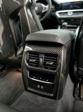 Load image into Gallery viewer, BMW 3 Series G80 G82 M3 M4 Carbon Fiber Rear Console Trim (2019+)