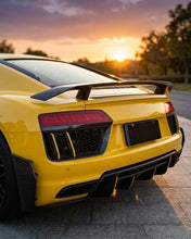 Load image into Gallery viewer, 2016–2018 Audi R8 V10 &amp; V10 Plus Coupe Rear Bumper Vent Covers – Carbon Fiber