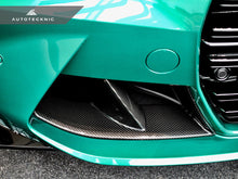 Load image into Gallery viewer, AutoTecknic Dry Carbon Front Bumper Lower Vent Set - G80 M3 | G82/ G83 M4