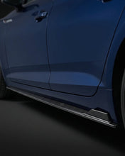 Load image into Gallery viewer, 2017–2019 Audi A5 S-Line / S5 B9 Sportback Side Skirt Extensions – Carbon Fiber
