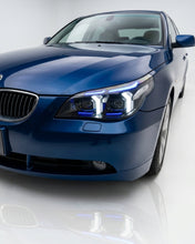 Load image into Gallery viewer, BMW 5 Series E60 Snake Eye LED Headlight Assembly with Dual-Color DRL 2003 - 2010