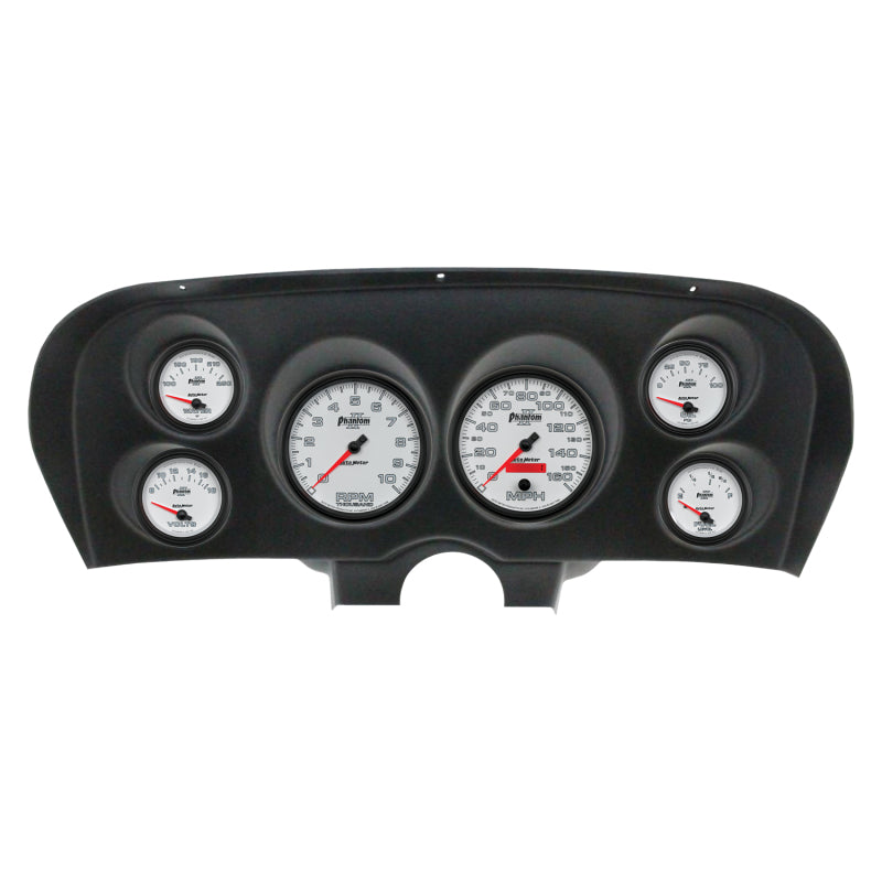 Autometer Phantom II Direct Fit Dash Kit 69-70 Ford Mustang (2 x 5in. / 4 x 2-5/8in.)