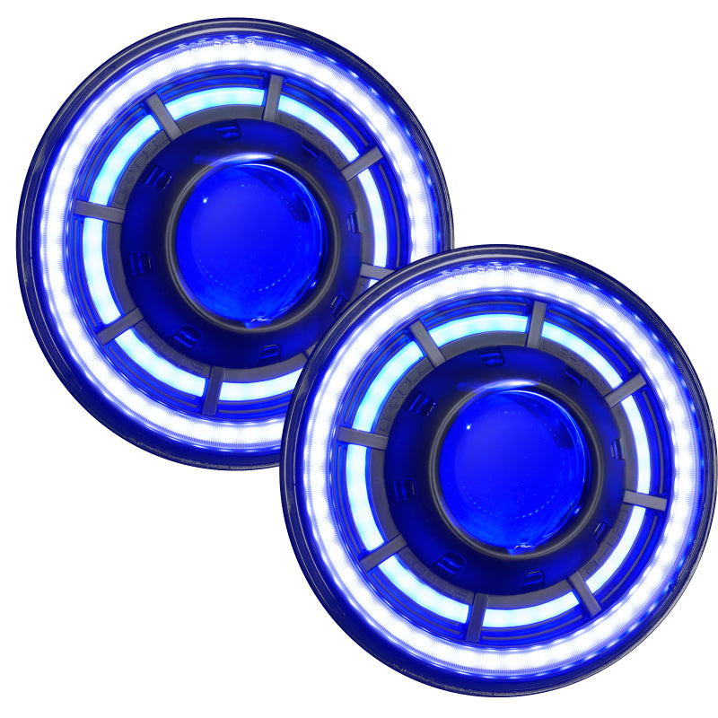 Oracle Oculus 7in ColorSHIFT Bi-LED Projector Headlights for Jeep Wrangler JK NO RETURNS