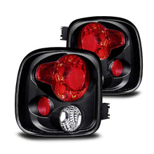 Load image into Gallery viewer, Raxiom 99-02 Chevrolet Silverado 1500 Stepside Axial Series Tail Lights- Black Housing- Clear Lens