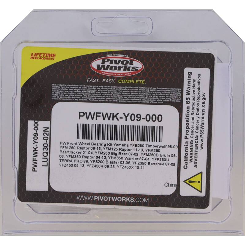 Pivot Works Yam Atv Fw Brng Kt