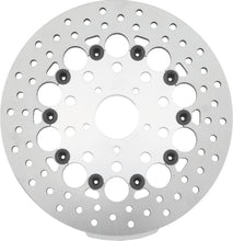 Load image into Gallery viewer, Twin Power 08-13 FLH FLT 6-17 DYNA Front 11.8 Floating Rotor With Holes Silver