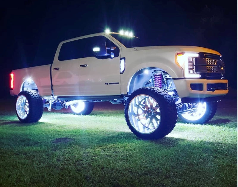 Oracle LED Illuminated Wheel Rings - White NO RETURNS
